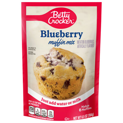 Betty Crocker Ready to Bake Blueberry Muffin Mix, 6.5 oz