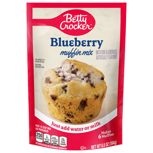 Betty Crocker Ready to Bake Blueberry Muffin Mix, 6.5 oz