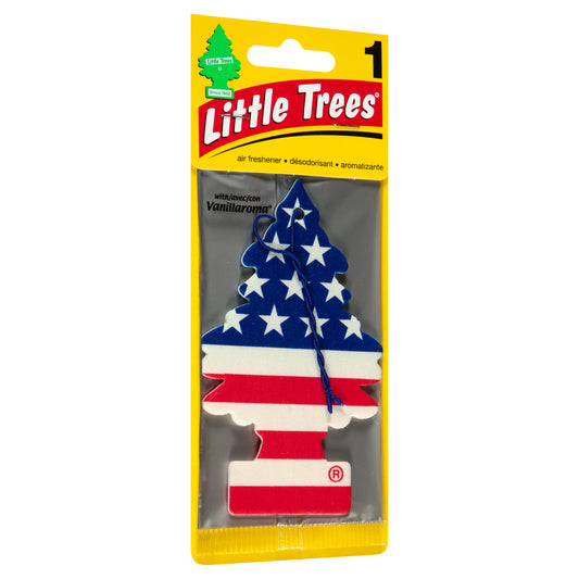 Little Trees America With Vanillaroma Air Freshener 1 ea