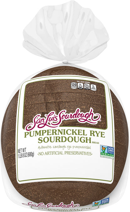 San Luis Sourdough Pumpernickel Rye 24 Oz