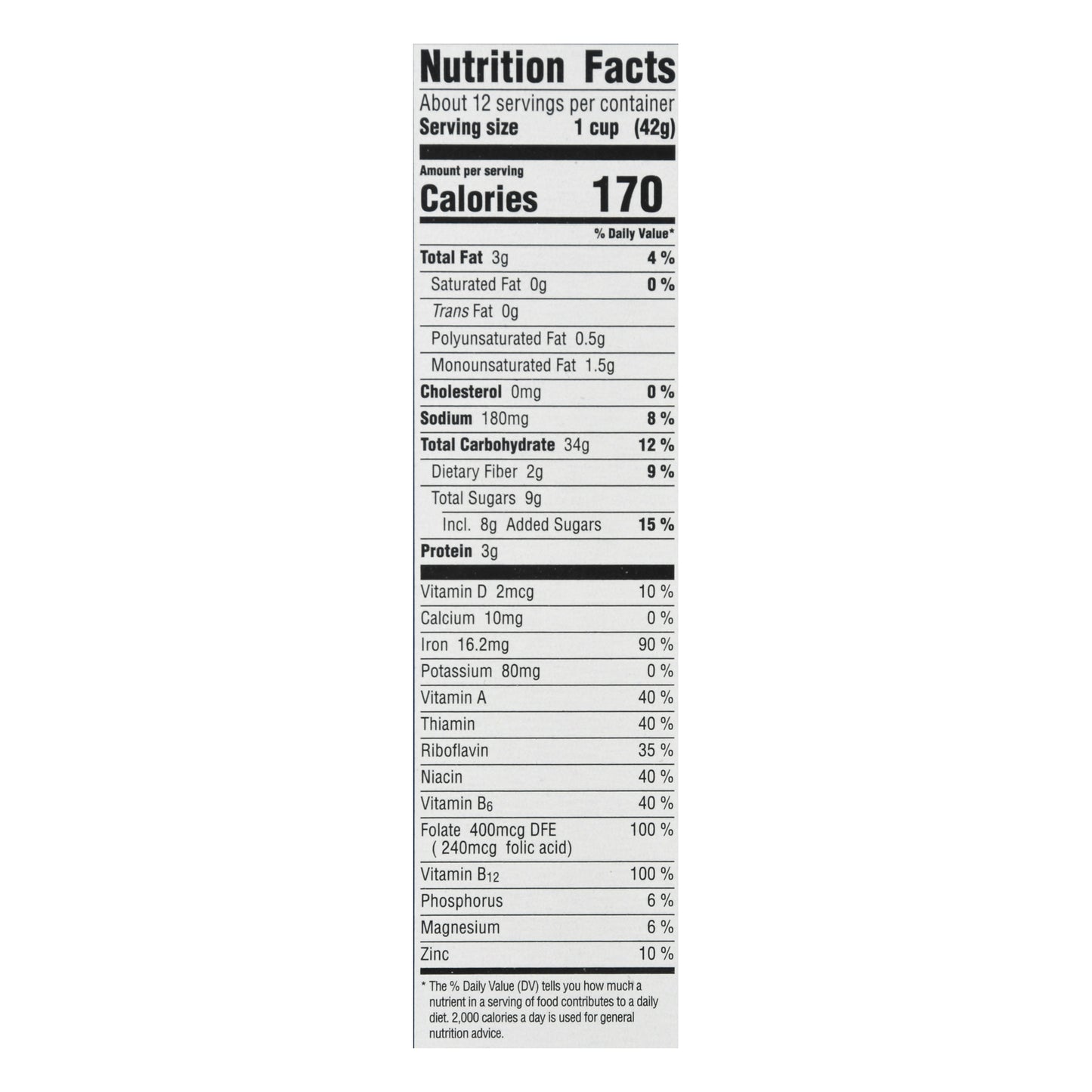 Honey Bunches Of Oats With Almonds Cereal 18 oz