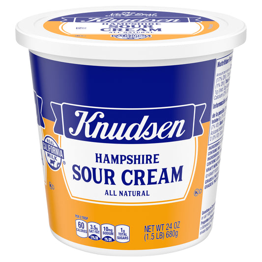 Knudsen Hampshire Sour Cream 24 oz. Tub