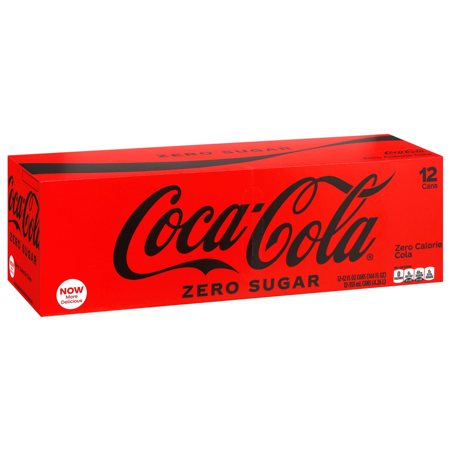 Coca-Cola Fridge Pack Zero Sugar 12-12 fl oz Cans