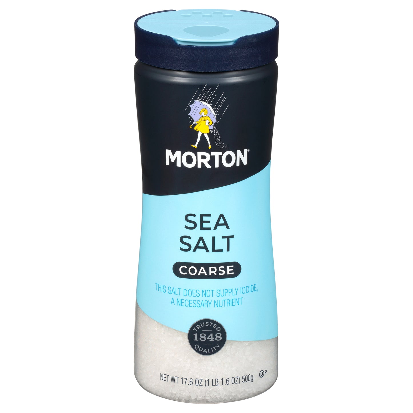 Morton Coarse Sea Salt 17.6 oz