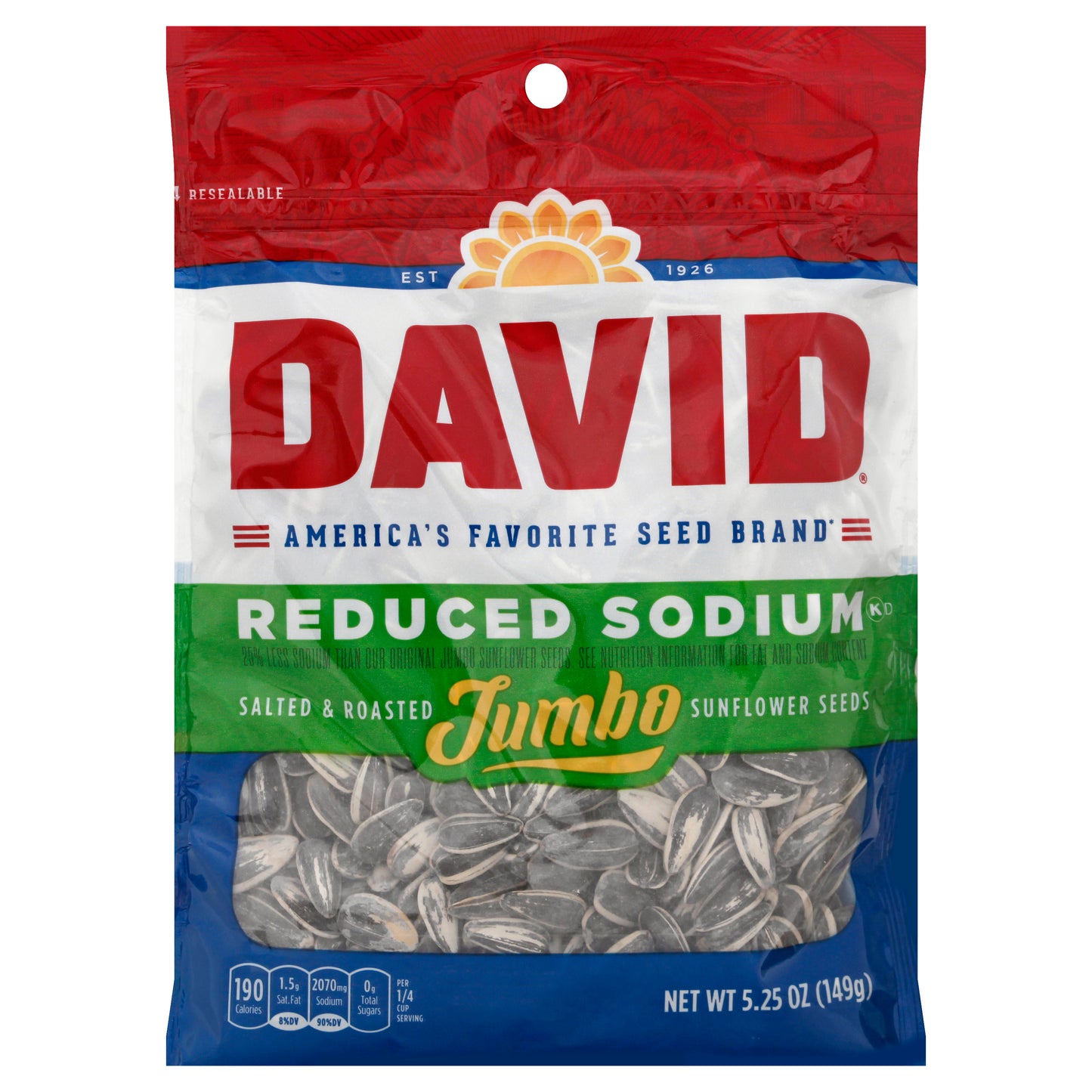 David Sunflower Seeds 5.25 oz