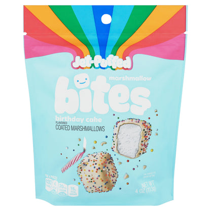 Jet-Puffed Coated Birthday Cake Flavored Marshmallow Bites 4 oz