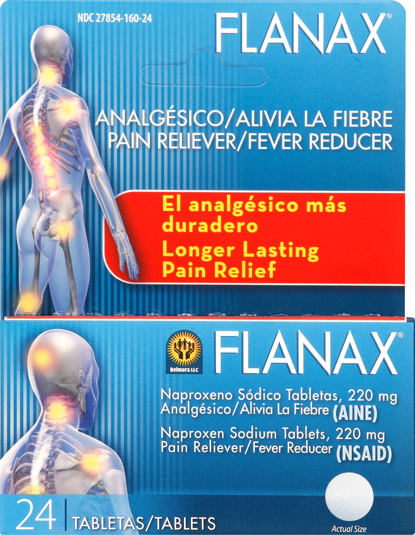Flanax Pain Reliever/ Fever Reducer 24 ea