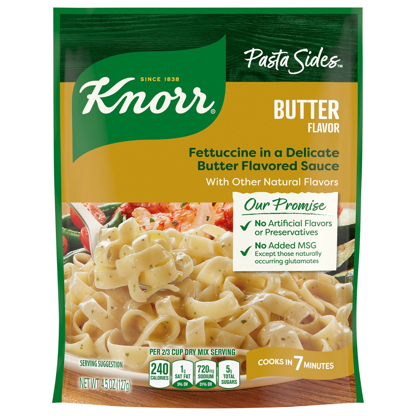Knorr Pasta Sides Butter Fettuccine 4.5 oz