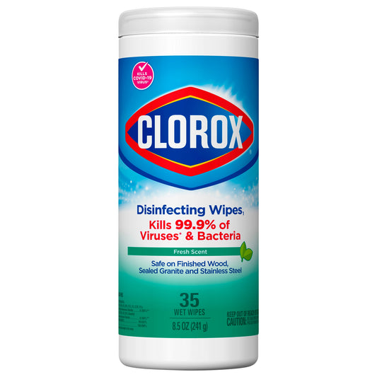 Clorox Fresh Scent Disinfecting Wipes 35 ea