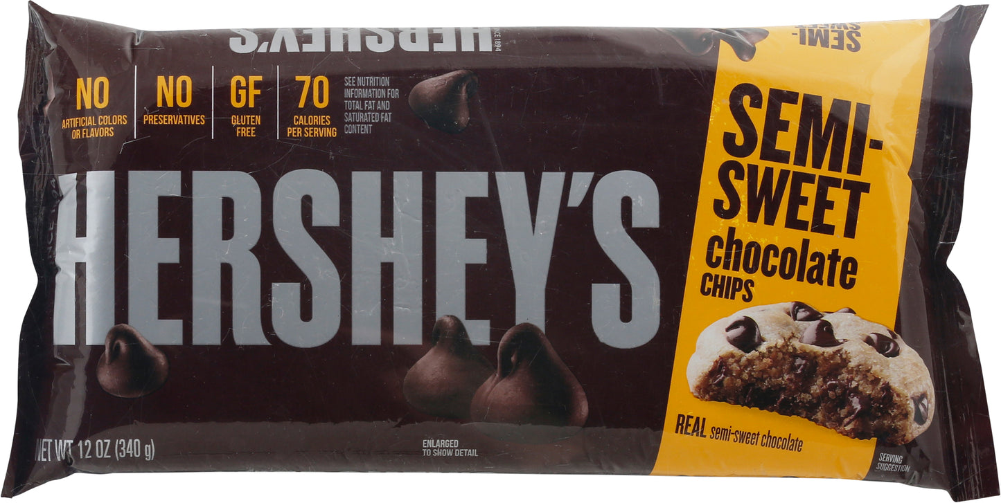 Hershey's Semi-Sweet Chocolate Chips 12 oz