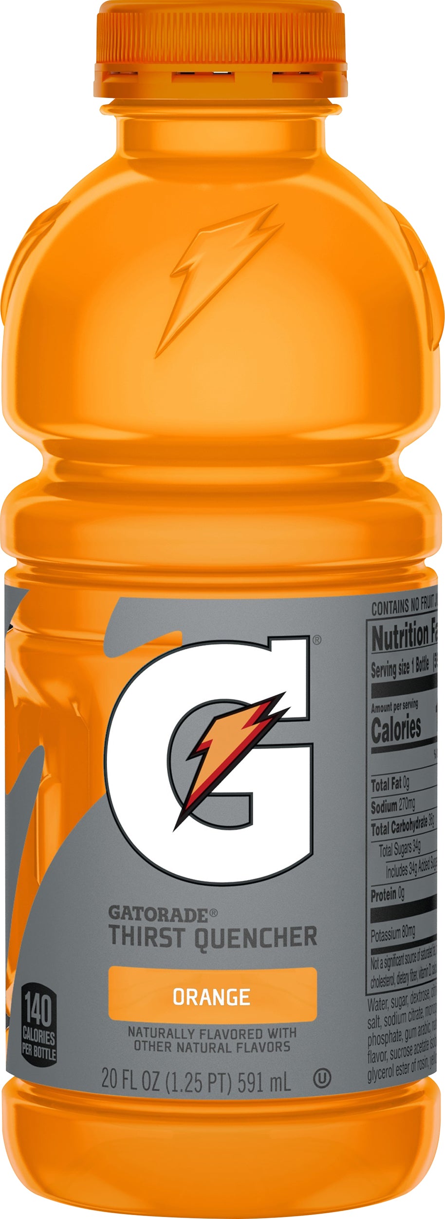 Gatorade Orange Thirst Quencher 20 oz