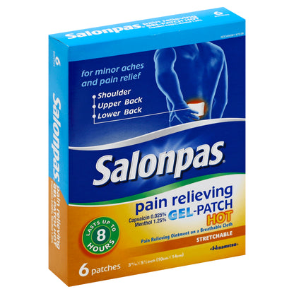 Salonpas Pain Relieving Patch 6 ea