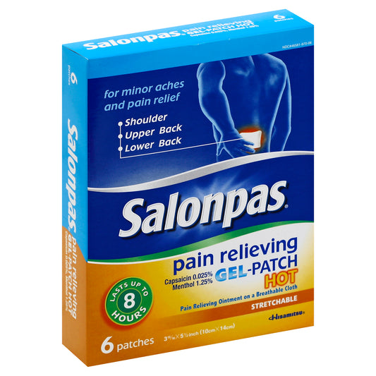 Salonpas Pain Relieving Patch 6 ea