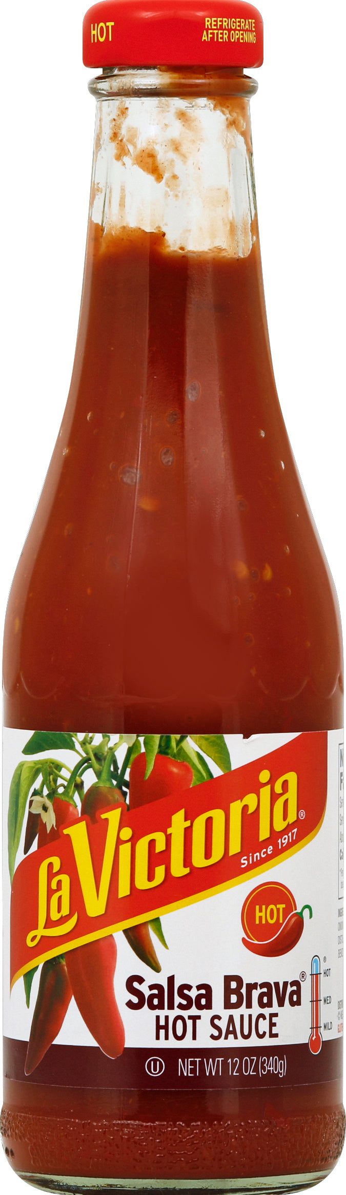 La Victoria Hot Sauce 12 oz