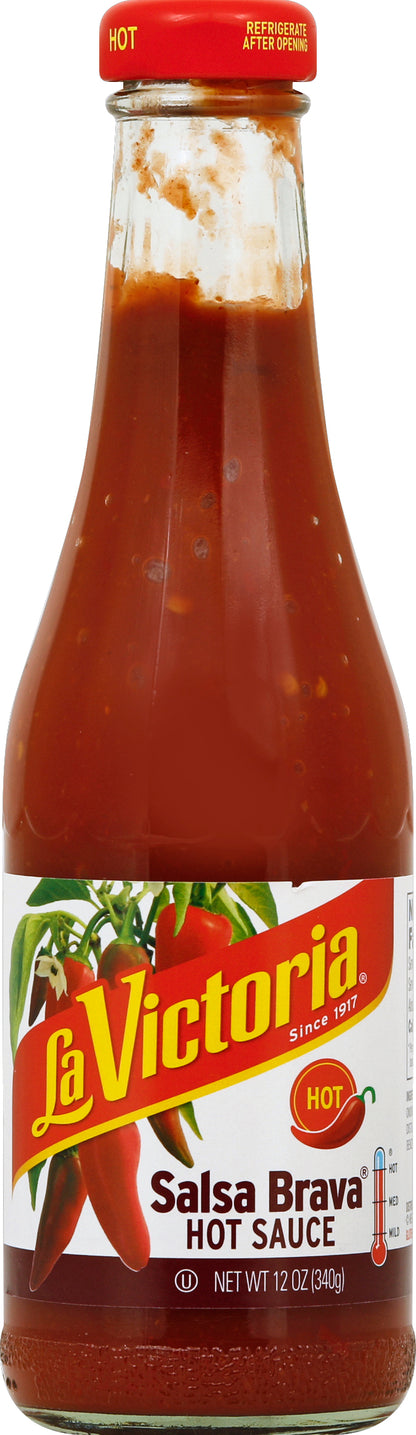 La Victoria Hot Sauce 12 oz
