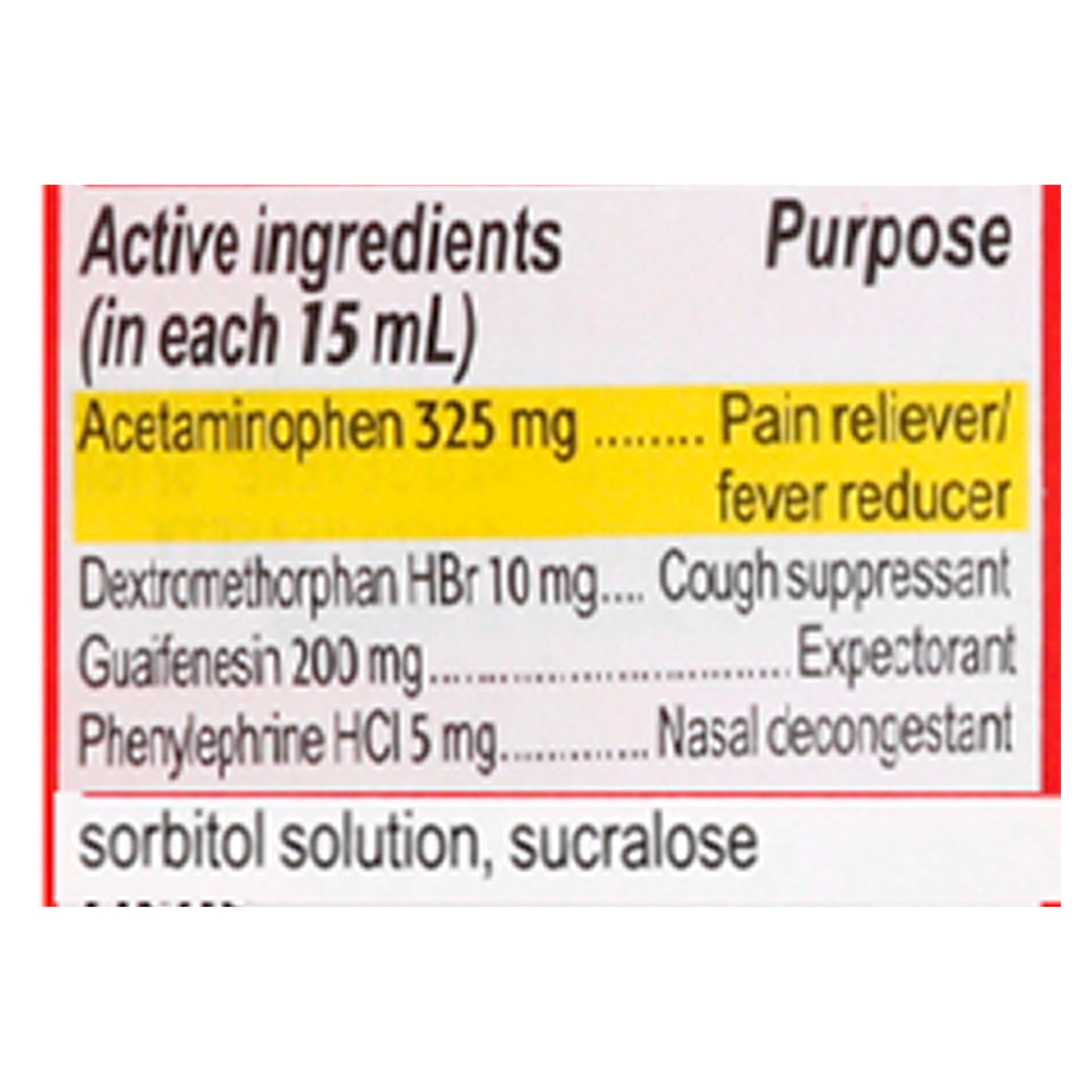 Tylenol For Adults Severe Warming Honey Lemon Cold + Flu 8 oz