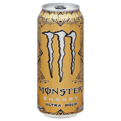 Monster Zero Sugar Ultra Gold Energy Drink 16 oz