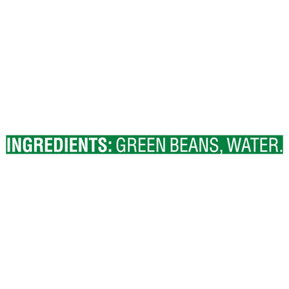Del Monte No Salt Added Cut Green Beans 14.5 oz Can