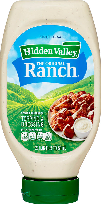 Hidden Valley The Original Ranch Topping & Dressing 20 oz