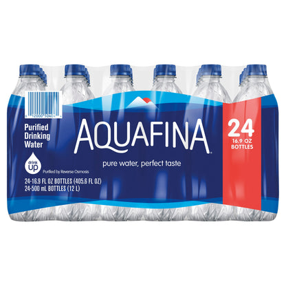 Aquafina 24 Pack Purified Drinking Water 24 ea