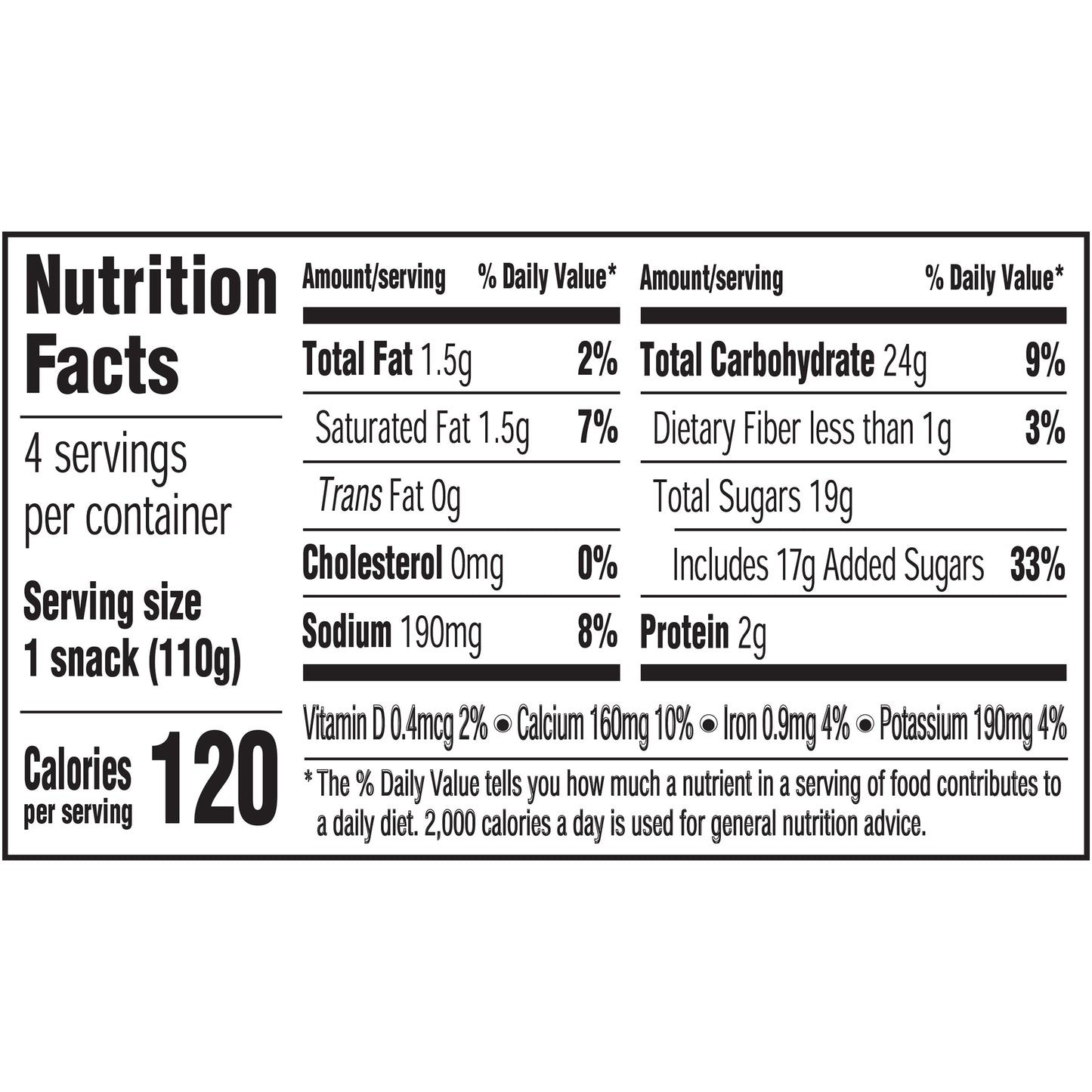 Jell-O Ready to Eat Chocolate Pudding Cups, 4 ct - 15.5 oz Package
