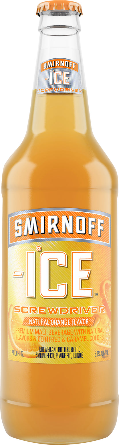Smirnoff Ice Screwdriver Malt Beverage 24 oz