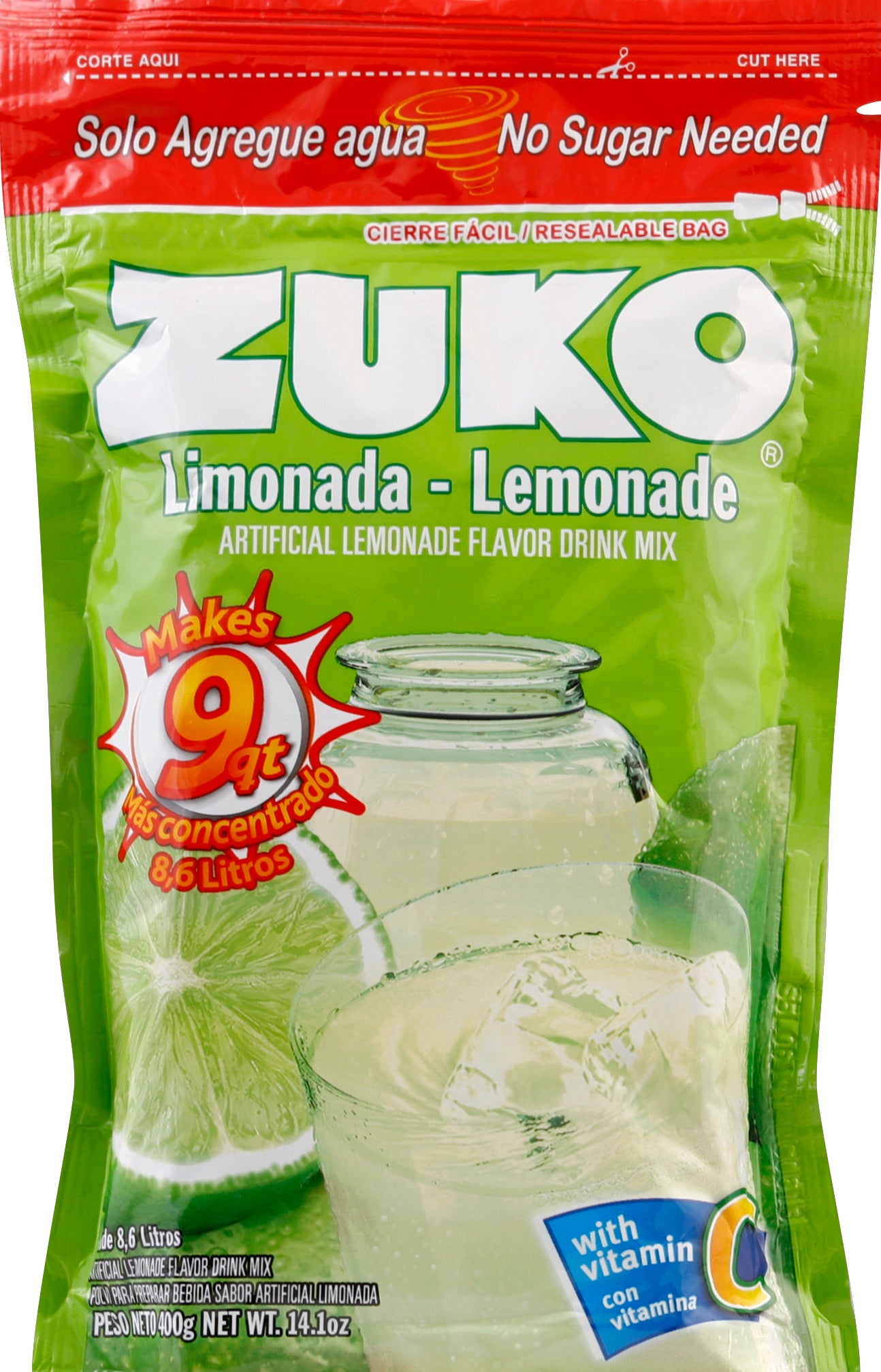 Zuko Drink Mix 14.1 oz