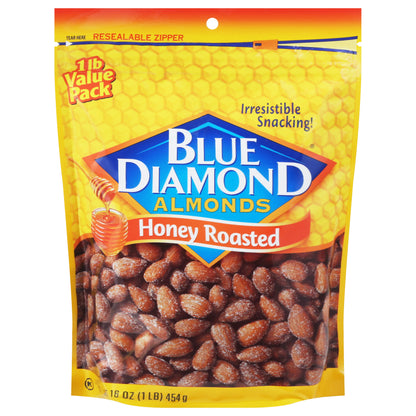 Blue Diamond Value Pack Honey Roasted Almonds 16 oz