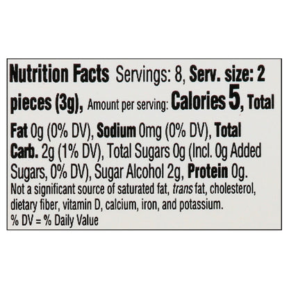 Dentyne Fire Sugar Free Spicy Cinnamon Gum 16 ea