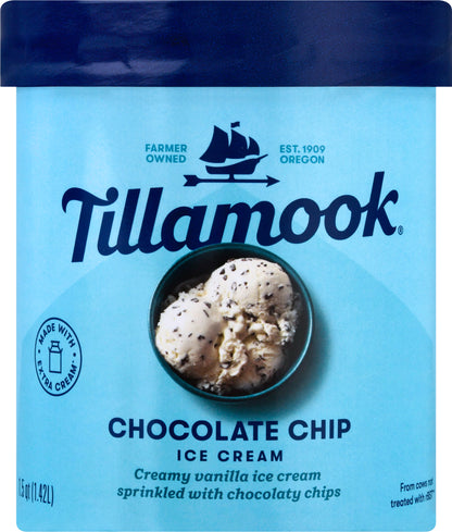 Tillamook Chocolate Chip Ice Cream 1.5 qt