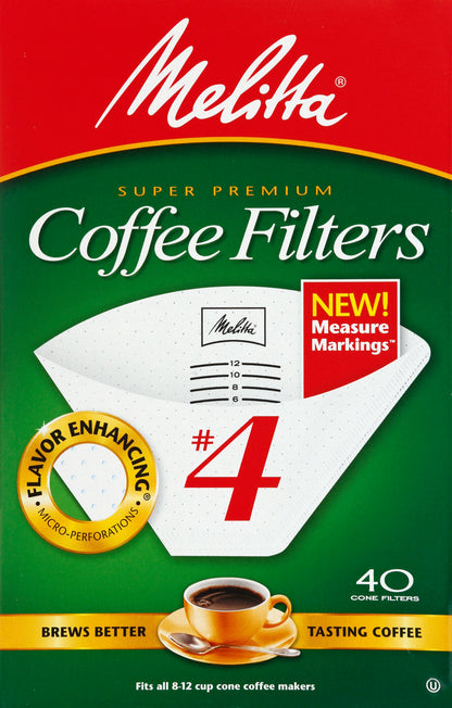 Melitta Coffee Filters 40 ea