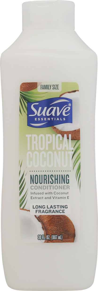 Suave Family Size Tropical Coconut Nourishing Conditioner 30 fl oz