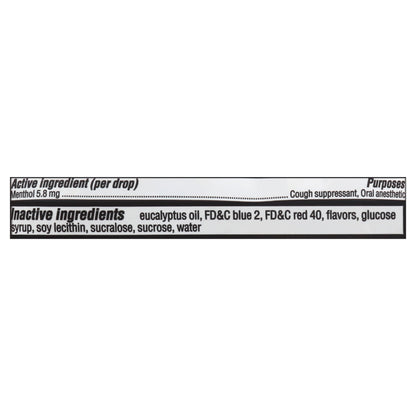 Halls Cherry Flavor Cough Suppressant/Oral Anesthetic 30 ea