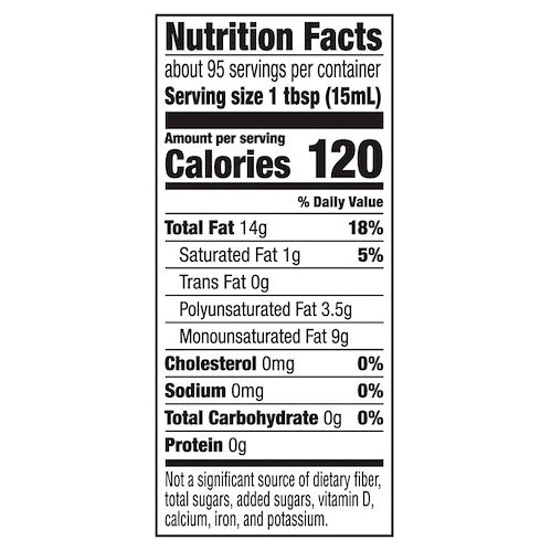 Wesson Pure Canola Oil 48 oz
