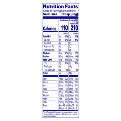 Cream Of Wheat Whole Grain Hot Cereal 18 oz