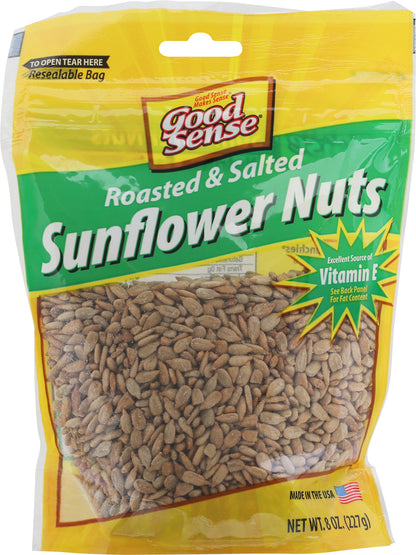 Good Sense Roasted & Salted Sunflower Nuts 8 oz