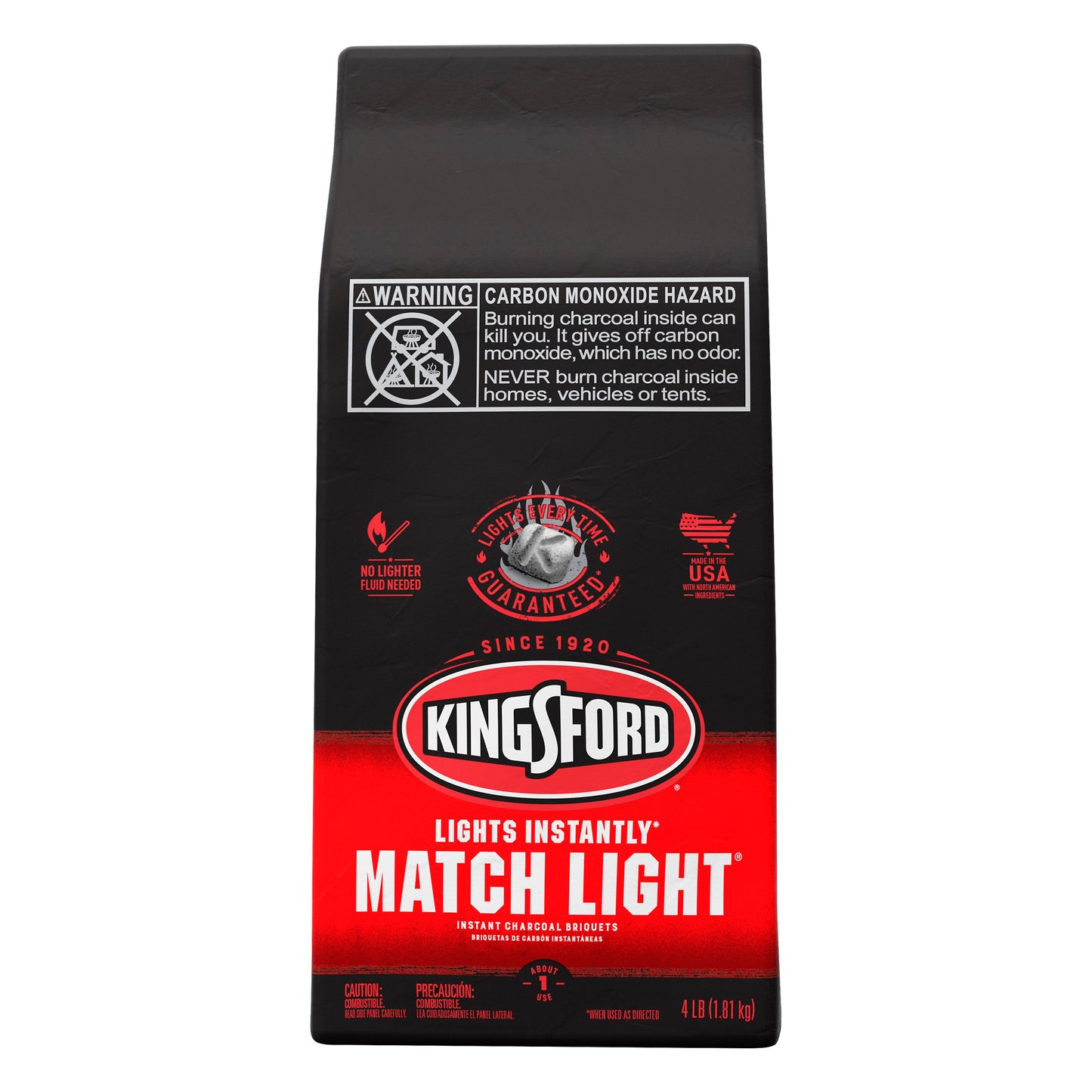 Kingsford Match Light Instant Charcoal Briquets 4 lb