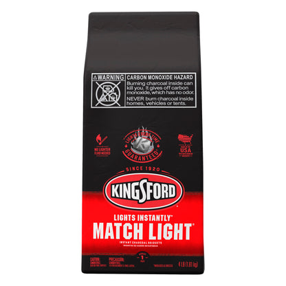 Kingsford Match Light Instant Charcoal Briquets 4 lb