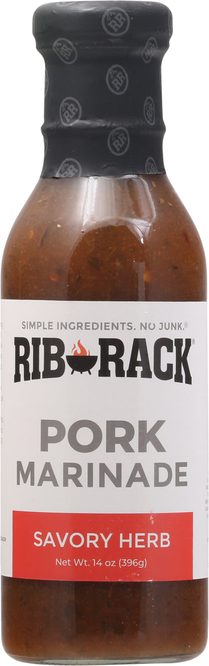 Rib Rack Savory Herb Pork Marinade 14 oz