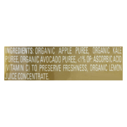 HappyBaby Organics 2 (6+ Months) Apples, Kale & Avocados Baby Food 4 oz
