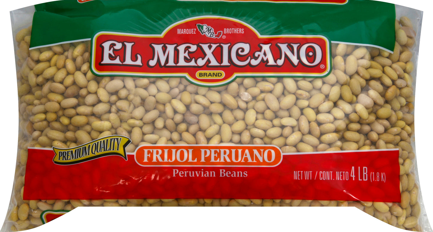 El Mexicano Peruvian Beans 4 lb