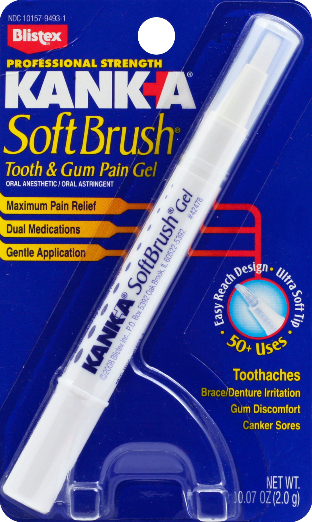 Kanka Tooth & Gum Pain Gel 0.07 oz