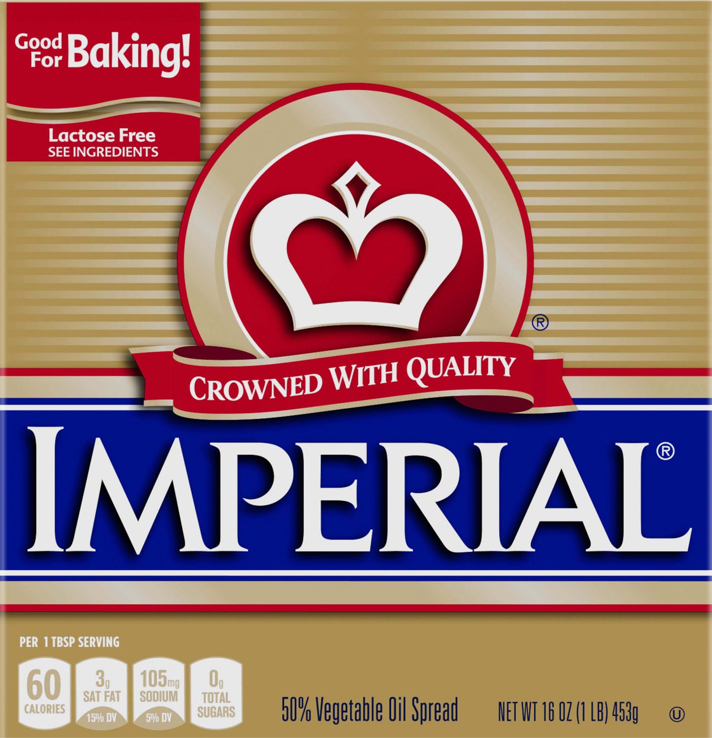 Imperial 50% Vegetable Oil Spread 16 oz