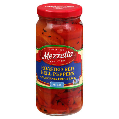 Mezzetta Mild California Fresh Pack Roasted Red Peppers 16 oz