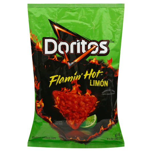 Doritos Flamin' Hot Limon Tortilla Chips 9.25 oz
