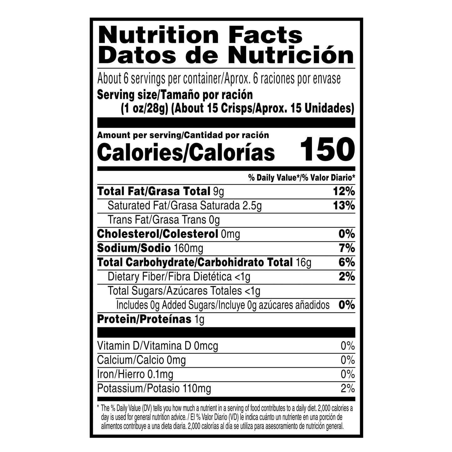 Pringles Sour Cream & Onion Flavored Potato Crisps 5.5 oz