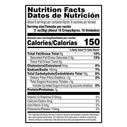 Pringles Sour Cream & Onion Flavored Potato Crisps 5.5 oz
