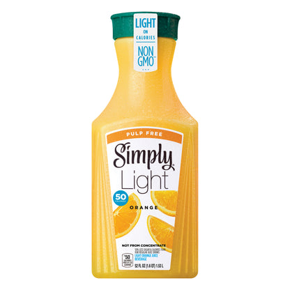 Simply Light Pulp Free Orange Juice Drink 52 oz
