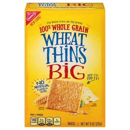 Nabisco Wheat Thins Big Snacks 8 oz. Box