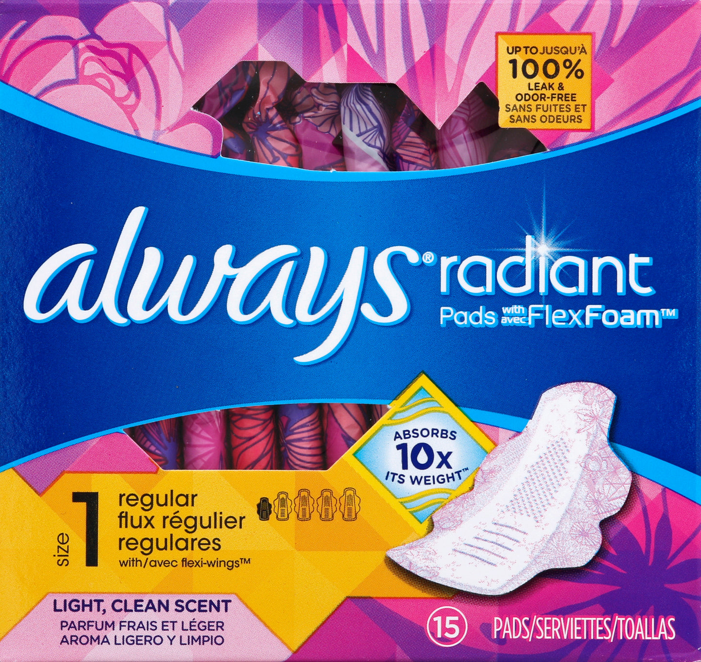 Always Pads 15 ea